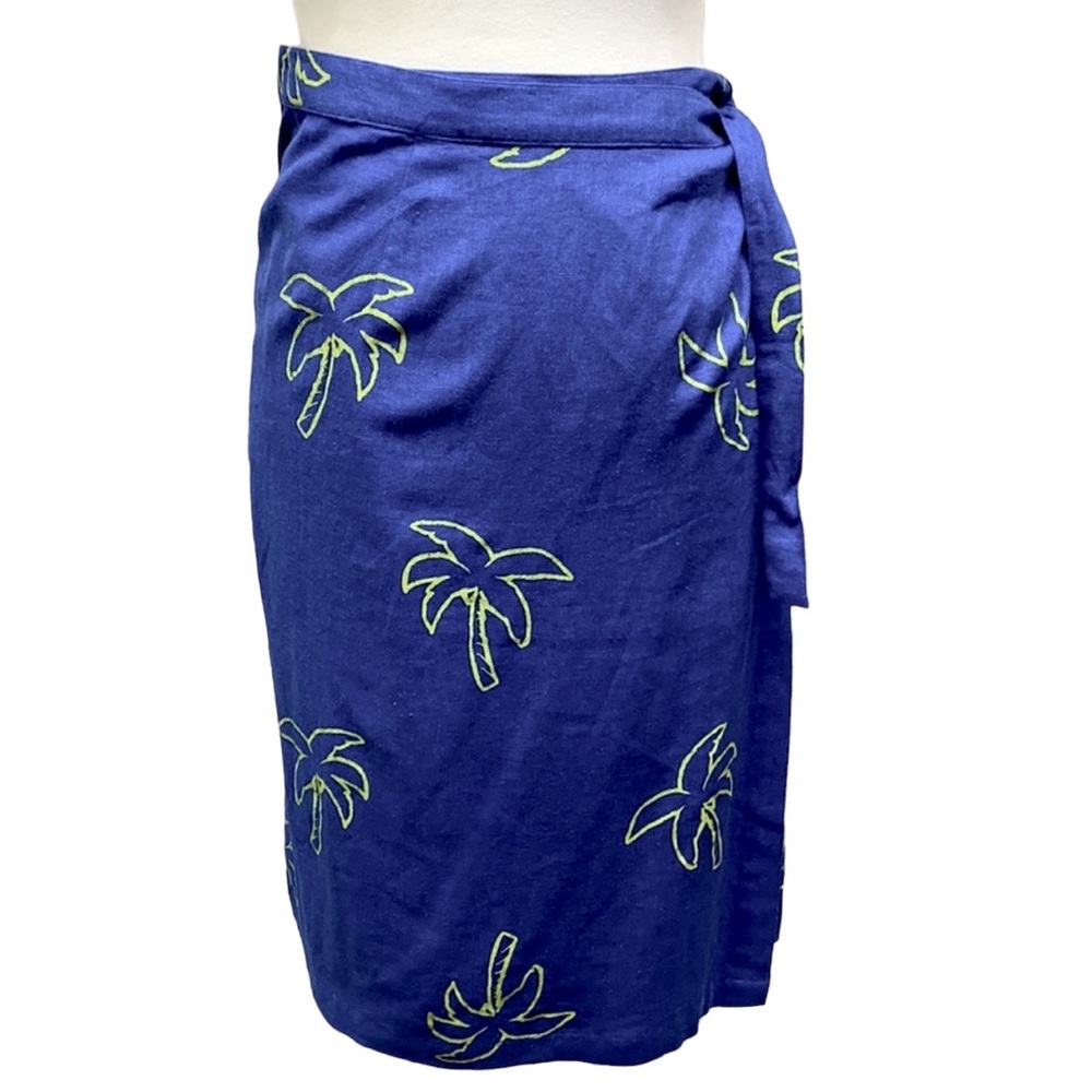 ELCC Hawaiian Palm Tree Wrap Skirt